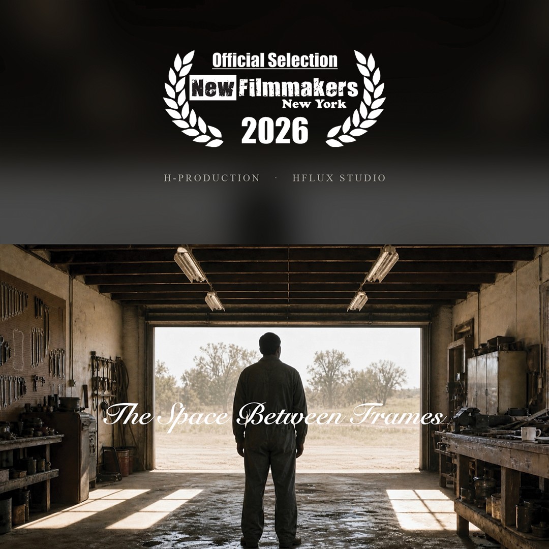 NewFilmmakers New York 2026 공식 선정작 The Space Between Frames 포스터